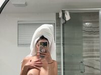 natalie roush shower nude boobs and booty teasing paid onlyfans leaks photos