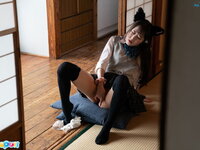 ria kurumi cat ear schoolgirl masturbation cospuri 0301