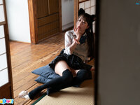 ria kurumi cat ear schoolgirl masturbation cospuri 0301