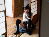 ria kurumi cat ear schoolgirl masturbation cospuri 0301