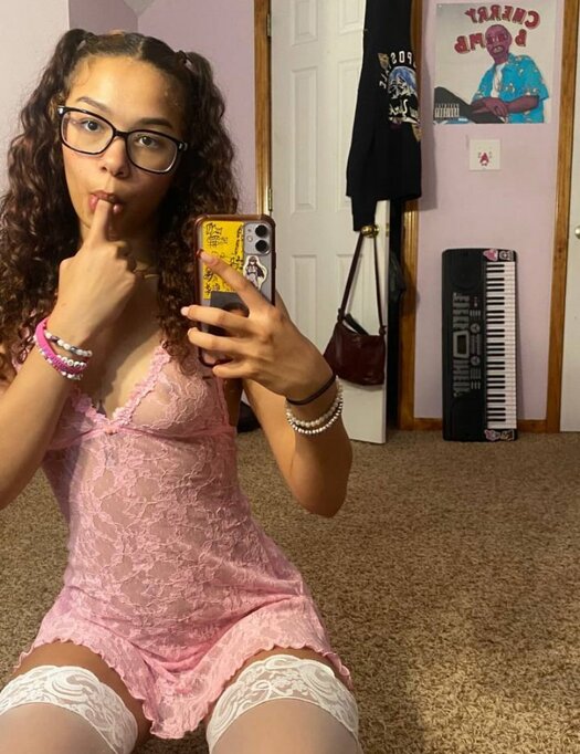 k3 kindheli in her transparent nightgown